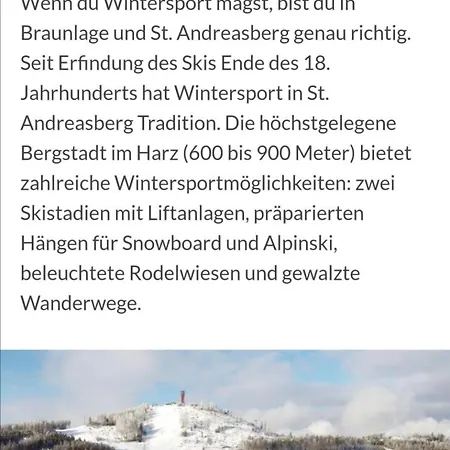 Dat-harzchen-mit-garage-und-wlan Appartement Sankt Andreasberg